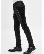 Devil Fashion Black Vintage Gothic Party Pants for Men