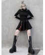 Punk Rave Black and Red Plaid Street Fashion Gothic Grunge Punk Short Skirt