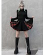 Punk Rave Black and Red Plaid Street Fashion Gothic Grunge Punk Short Skirt