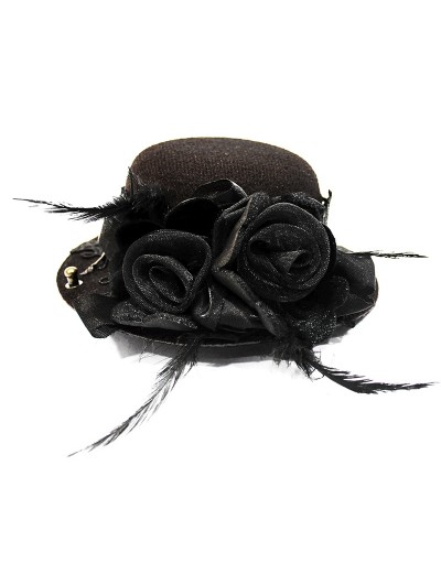 Devil Fashion Gothic Steampunk Hat Headdress