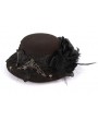 Devil Fashion Gothic Steampunk Hat Headdress