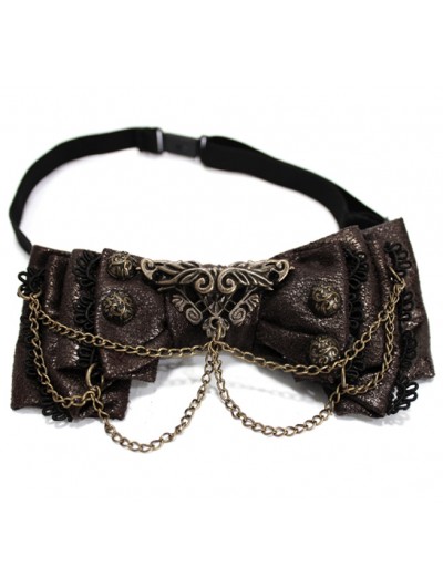 Devil Fashion Steampunk Bowtie