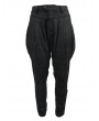 Devil Fashion Black Vintage Jacquard Gothic Long Pants for Men