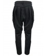 Devil Fashion Black Vintage Jacquard Gothic Long Pants for Men