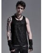 Punk Rave Black Gothic Punk Daily Hole Gloves for Men