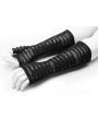 Punk Rave Black Gothic Punk Daily Hole Gloves for Men