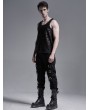 Punk Rave Black Gothic Punk Metal Long Casual Pants for Men