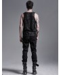 Punk Rave Black Gothic Punk Metal Long Casual Pants for Men