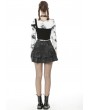 Dark in Love Dark Mysterious Forest Pattern Gothic Mini Skirt