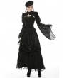 Dark in Love Black Vintage Gothic Gorgeous Velvet Long Skirt