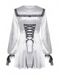 Dark in Love The Underworld Butterfly Asceticism White Dark Gothic Short Dress