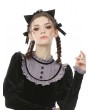 Dark in Love Black Sweet Gothic Cat Ears Headdress