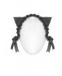 Dark in Love Black Sweet Gothic Cat Ears Headdress