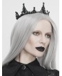 Eva Lady Black Vintage Gothic Queen Crown Headdress