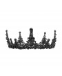 Eva Lady Black Vintage Gothic Queen Crown Headdress