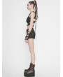 Devil Fashion Brown Steampunk Do Old Vest Top for Women
