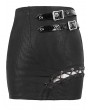 Devil Fashion Black Sexy Gothic Punk Mini Skirt