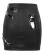 Devil Fashion Black Sexy Gothic Punk Mini Skirt