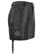 Devil Fashion Black Gothic Punk Mini Skirt