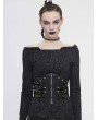 Devil Fashion Black Gothic Punk Waistband for Women