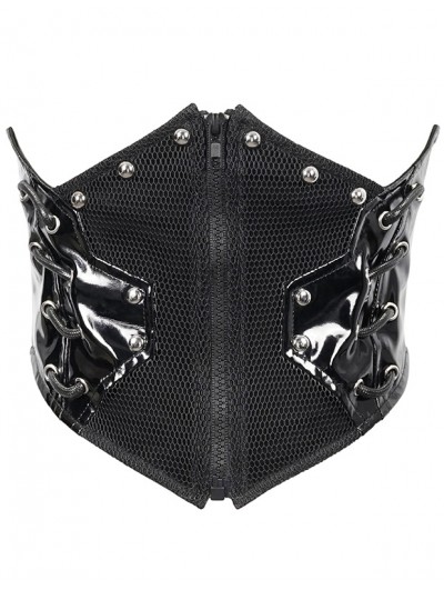 Devil Fashion Black Gothic Punk Waistband for Women