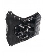 Devil Fashion Black Gothic Punk Waistband for Women