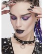 Devil Fashion Black Gothic Punk Rivet Choker