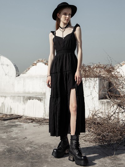 long punk dress