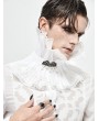 Devil Fashion White Gothic Collar for Men