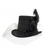 Devil Fashion Black Vintage Gothic Party Unisex Hat