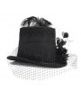 Devil Fashion Black Vintage Gothic Party Unisex Hat