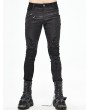 Devil Fashion Black Gothic Punk Long Pants for Men