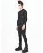 Devil Fashion Black Gothic Punk Long Pants for Men