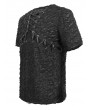 Devil Fashion Black Gothic Punk Short Sleeve Daily Wear T-Shirt for Men