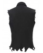Devil Fashion Black Gothic Punk Rock Vest Top for Men