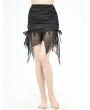 Devil Fashion Black Gothic Sexy Short Skirt