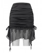 Devil Fashion Black Gothic Sexy Short Skirt