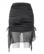 Devil Fashion Black Gothic Sexy Short Skirt