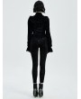 Punk Rave Black Gothic Gorgeous Velvet Long Sleeve Shirt for Women