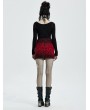 Punk Rave Black Gothic Punk Hot Girls Short Skirt