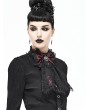 Devil Fashion White Vintage Gothic Lace Pendant Bowtie for Women