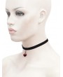 Devil Fashion Red Glass Gothic Necklace