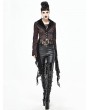 Devil Fashion Red Vintage Gothic Party Tail Coat for Women