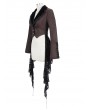 Devil Fashion Red Vintage Gothic Party Tail Coat for Women