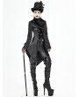 Devil Fashion Black Vintage Gothic Party Swallow Tail Coat for Women