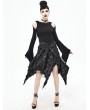 Devil Fashion Black Gothic Irregular Skirt