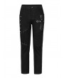 Punk Rave Black Gothic Punk Rivet Straight Long Pants for Men