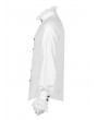 Punk Rave White Retro Gothic Aristocratic Long Sleeve Shirt for Men