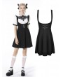 Dark in Love Black Gothic Witch Pentagram Daily Wear Short Dress