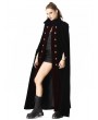 Pentagramme Black And Red Vintage Gothic Velvet Long Cape For Women